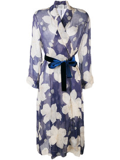 lili print dress coat Forte Forte