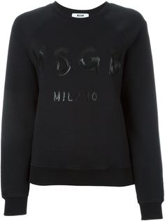 толстовка с логотипом MSGM