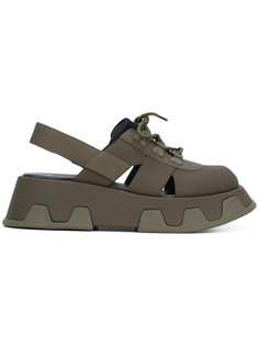Wilma platform sandals Camper