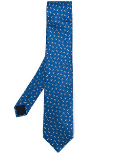 bird pattern tie Lanvin