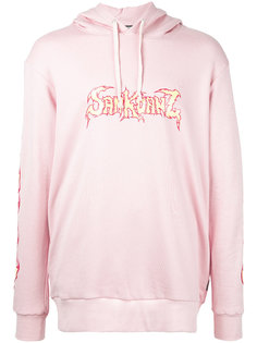 printed hooded sweatshirt Sankuanz