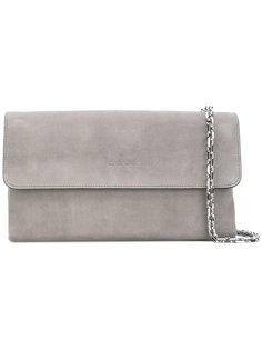 logo embossed clutch Casadei