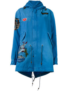 embroidered hooded parka Mr &amp; Mrs Italy