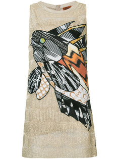 embroidered fish dress Missoni