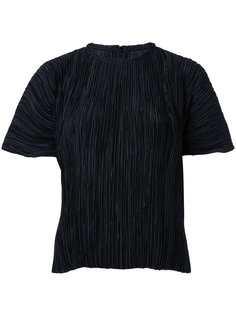 short sleeve pleated top Haider Ackermann