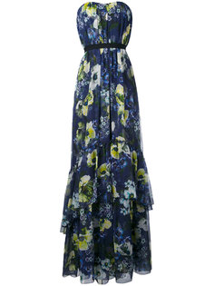 long floral sleeveless dress Erdem