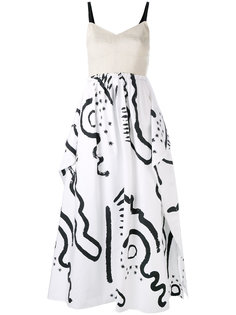 printed midi dress Isa Arfen