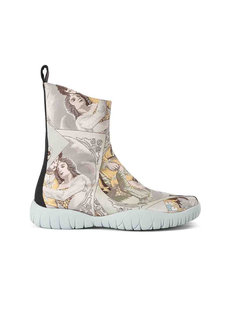 portrait rubber sole ankle boots Maison Margiela