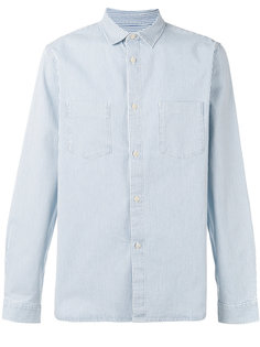 chest pockets striped shirt A.P.C.