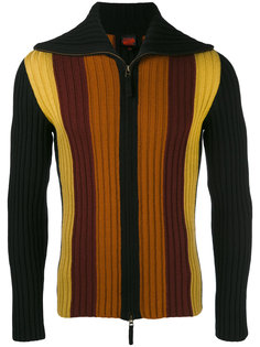zip-up striped cardigan Jean Paul Gaultier Vintage