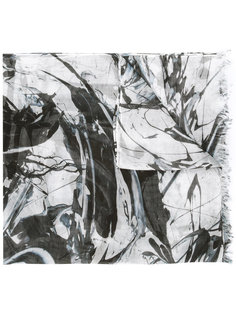 printed scarf Issey Miyake