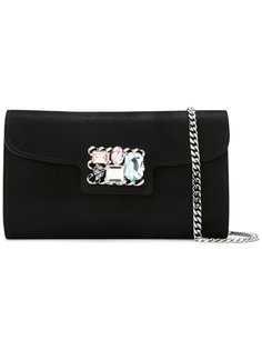 embellished clutch Casadei