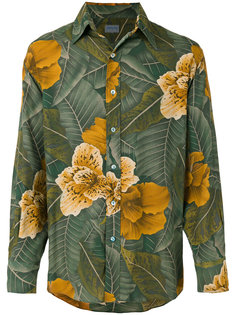 botanical print shirt Kenzo Vintage