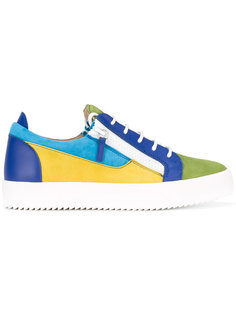 May London colour block low-top sneakers Giuseppe Zanotti Design
