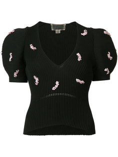 v-neck top Giambattista Valli