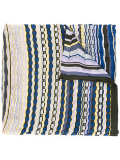 striped knitted scarf Missoni