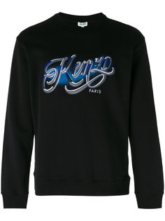 embroidered logo sweatshirt Kenzo