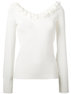 топ с рюшами Ermanno Scervino