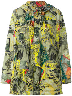 patterned zipped coat Etro