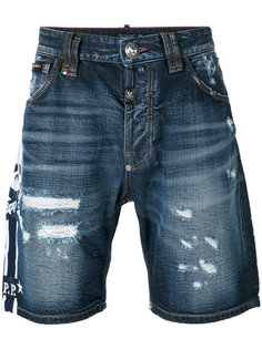 джинсовые шорты So High Philipp Plein
