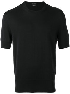 вязаная футболка с короткими рукавами Tom Ford