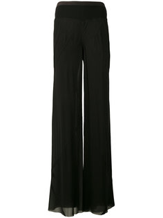 брюки клеш Rick Owens