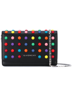 сумка через плечо с разноцветными заклепками Givenchy