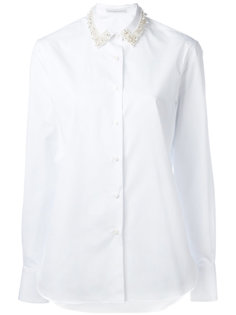 рубашка с декорированным воротником Ermanno Scervino