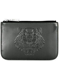 клатч с логотипом Kenzo