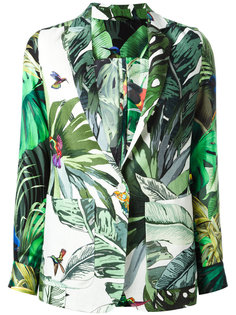 пиджак с тропическим принтом Max Mara