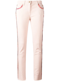 lateral strap cropped jeans Etro