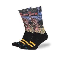 Носки высокие Stance Foundation Iron Maiden Black