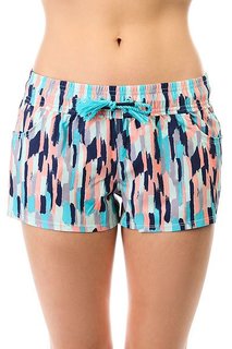 Шорты пляжные женские Roxy Seabloom Bsh 2 Lola White