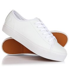 Кеды кроссовки низкие женские Fred Perry Phoenix Flatform Leather White