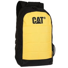 Рюкзак городской Caterpillar Benji Real Black/Yellow