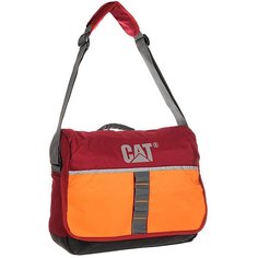 Сумка через плечо Caterpillar Zinc Maroon/Orange