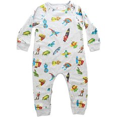 Комбинезон детский Quiksilver Submarinebaby I Light Grey Heather