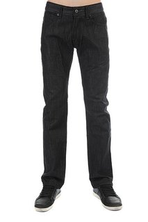 Джинсы прямые Zoo York Miner 49Er Black Fade