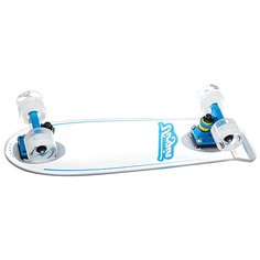 Скейт мини круизер Virgin Cristal Clear/White/Blue 6.5 x 22.4 (57 см)