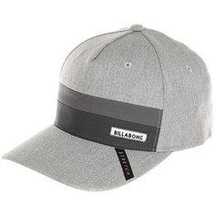 Бейсболка классическая Billabong Tribong Stretch Grey Heather