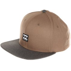 Бейсболка с прямым козырьком Billabong Primary Snapback Camel