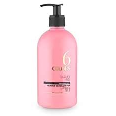 ORGANIC SHOP Мыло для рук COLORS OF BEAUTY нежное Роскошный шелк 500 мл
