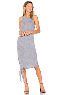 Asymmetrical tie dress - Lanston