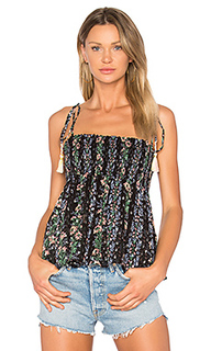 Floral stripe tie top - Needle &amp; Thread