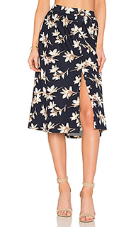 Flower print midi skirt - J.O.A.