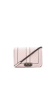 Chevron quilted small love crossbody bag - Rebecca Minkoff
