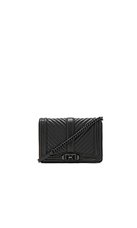 Chevron quilted small love crossbody bag - Rebecca Minkoff