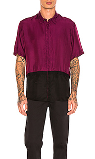 Two toned taped shirt - Robert Geller