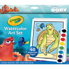 Набор с краской и раскрасками "В поисках Дори", Crayola