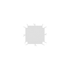 Матрас Комфорт для манежа Gaby, Combelle, серый